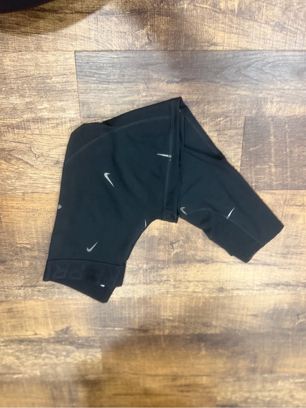 Nike Black womens Logo-Print Leggings